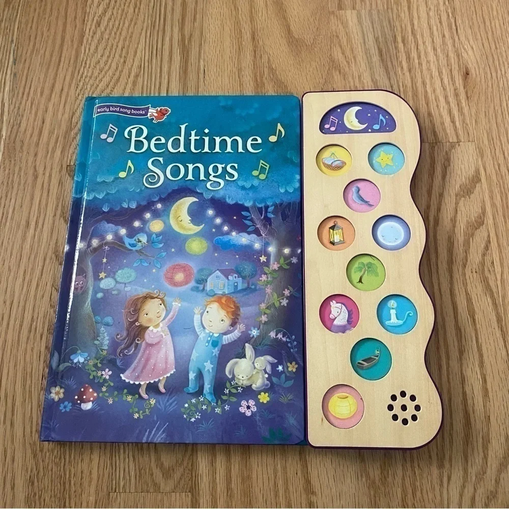 Early Bird Song Books Bedtime Stories Musical Song Lullabies Hardcover